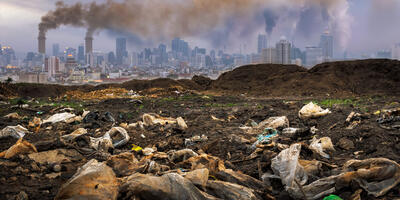 Загрязнение почвы городов